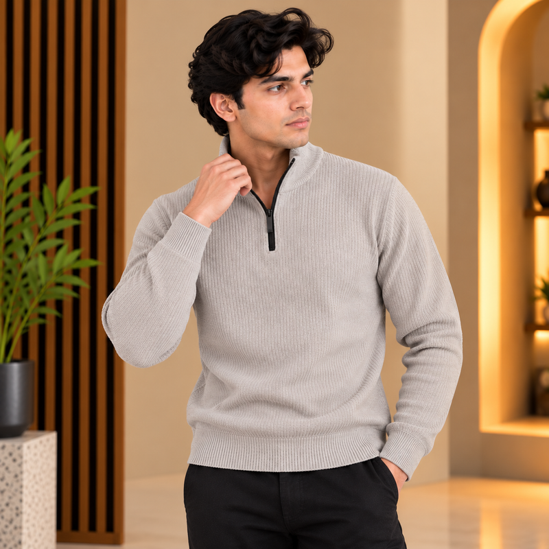 Warm Neutral Everyday Sweater
